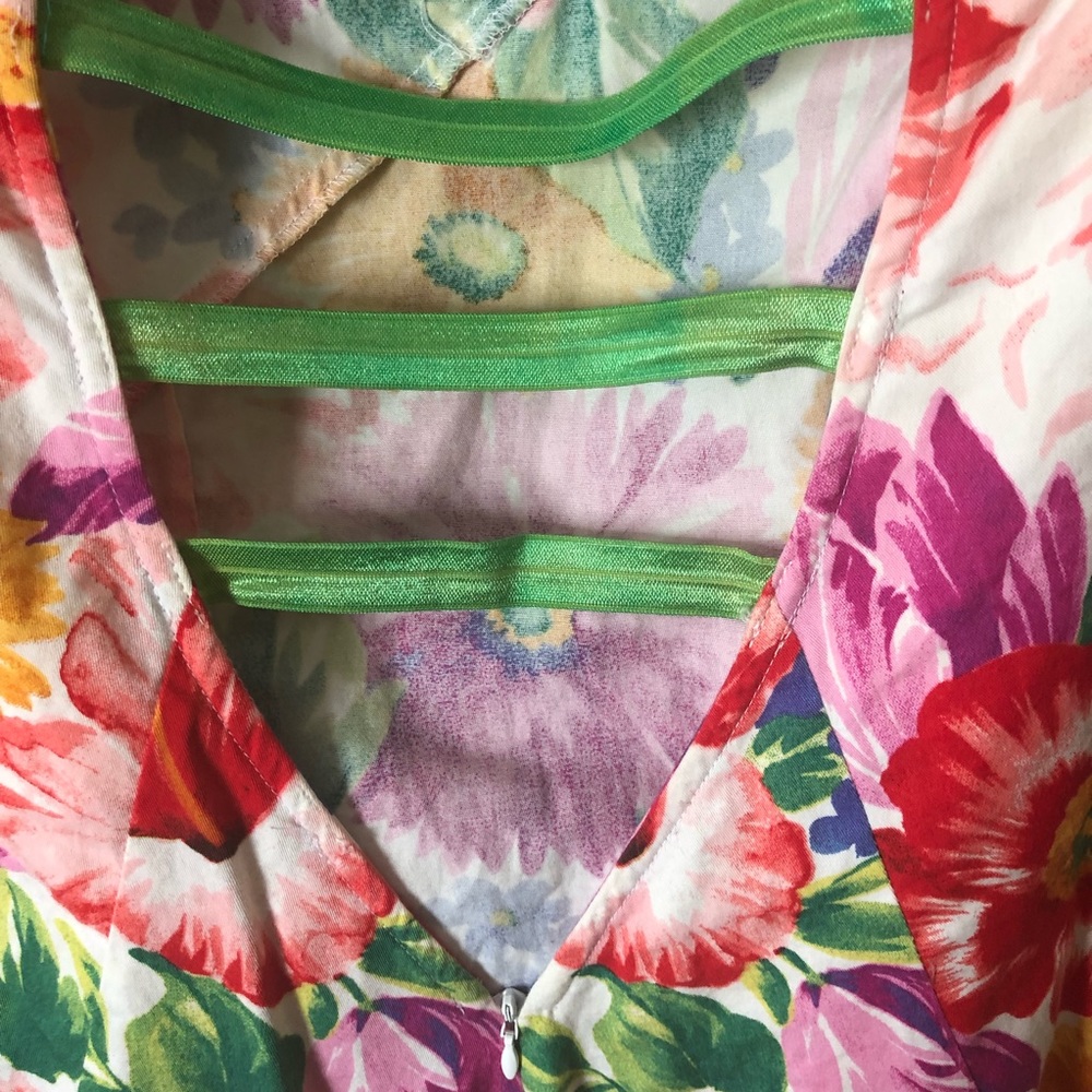 Dolce and Gabbana vintage floral strapless dress - Picture 9 of 11